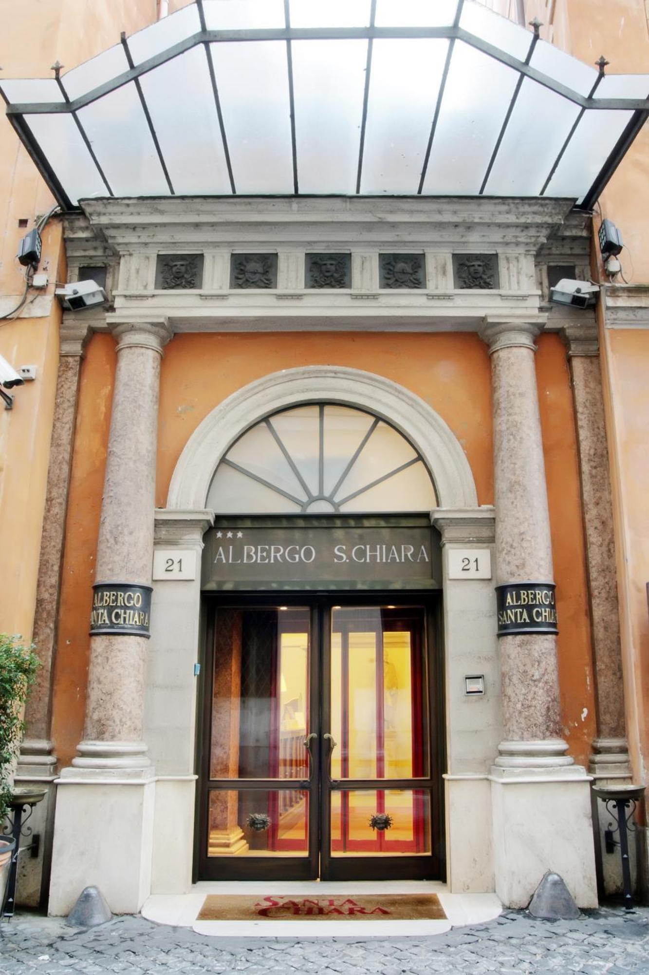 רומא Hotel Albergo Santa Chiara מראה חיצוני תמונה