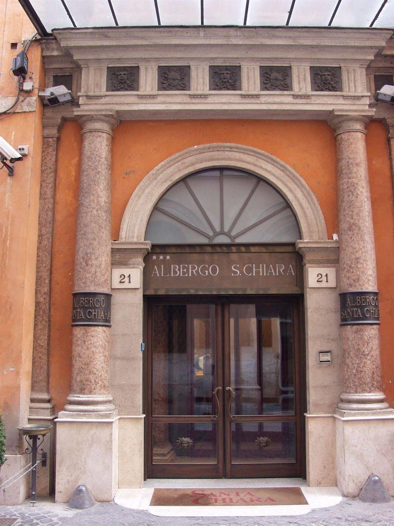 רומא Hotel Albergo Santa Chiara מראה חיצוני תמונה